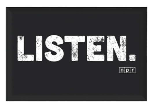 NPR® Listen Magnet - NPR® Listen Magnet - Image 0 of 0