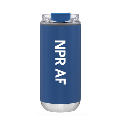 NPR AF Stainless Steel Insulated Travel Tumbler - NPR AF Stainless Steel Insulated Travel Tumbler - Image 0 of 0