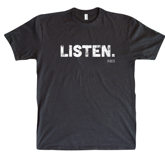 LISTEN/NPR  CVC Jersey Tee - LISTEN/NPR  CVC Jersey Tee - Image 0 of 0