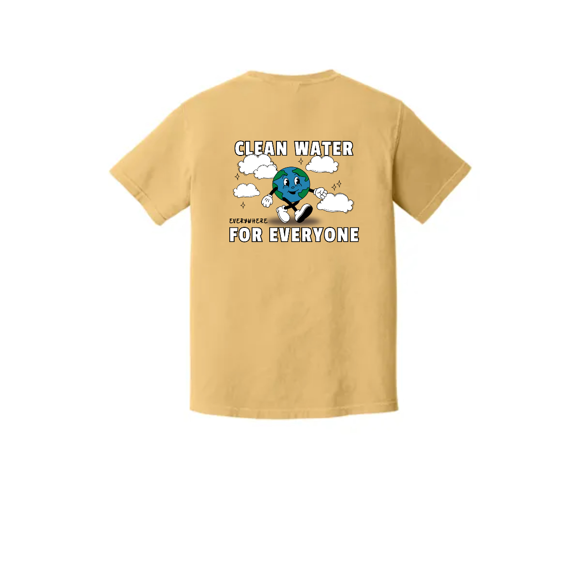 Clean Water Everywhere Comfort Colors Tee - Clean Water Everywhere Comfort Colors Tee - Image 4 of 8