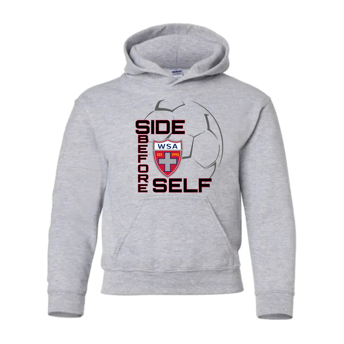 WSA Side before Self youth Hoodie - WSA Side before Self youth Hoodie - Image 0 of 2