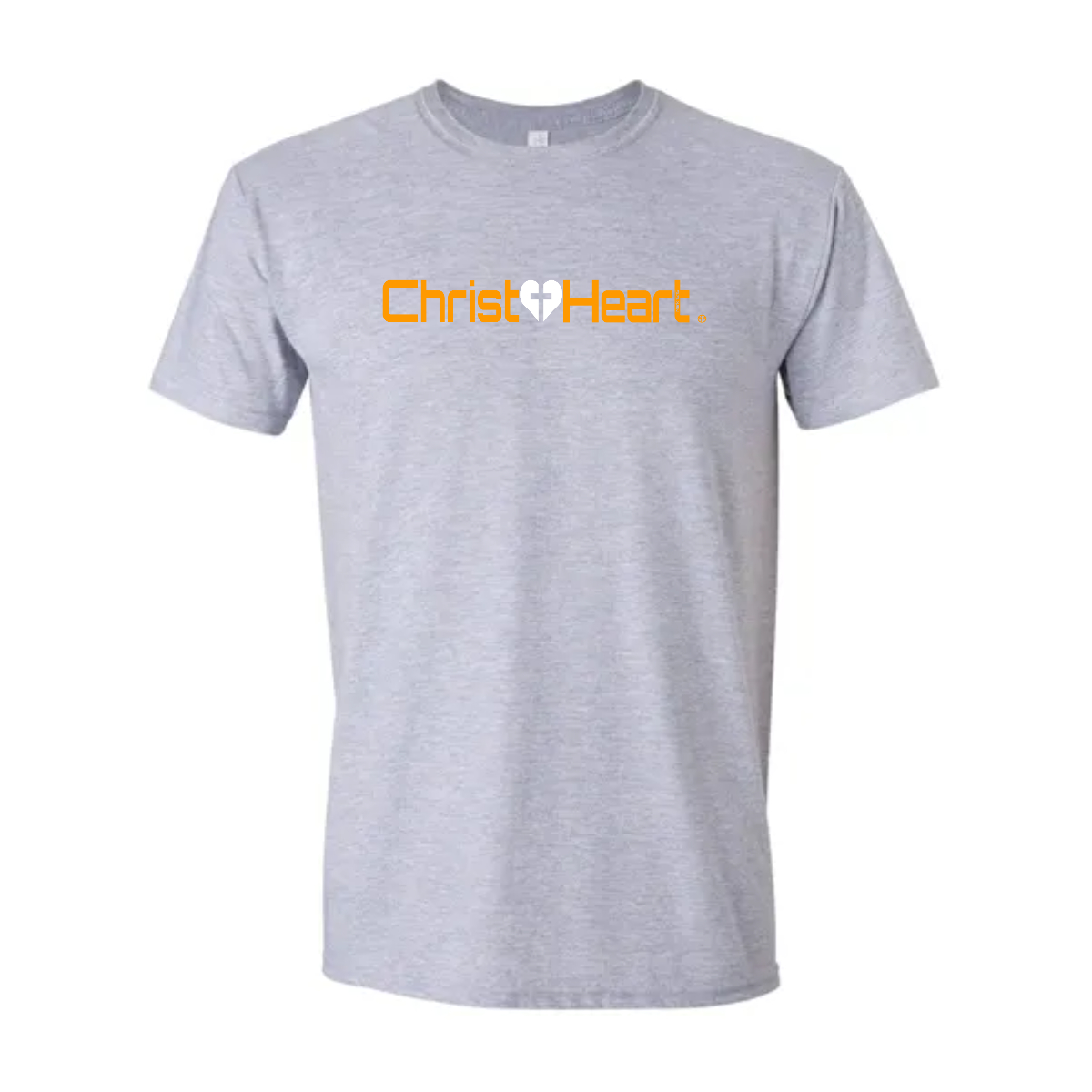 T-Shirt / Christ+Heart Orange Logo - T-Shirt / Christ+Heart Orange Logo - Image 3 of 6