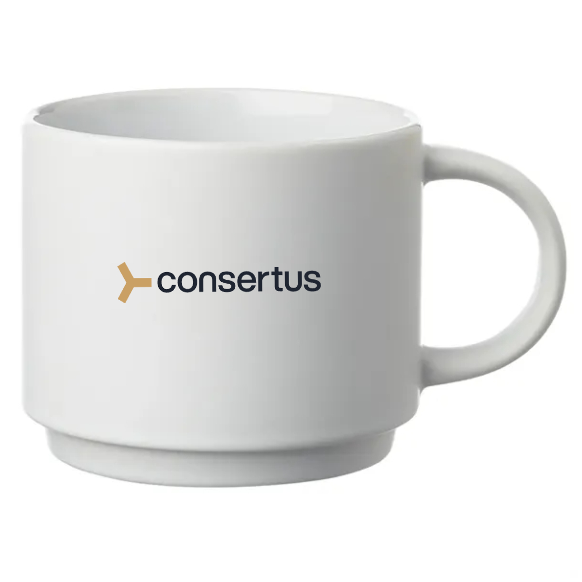 Stackable Ceramic Coffee Mugs - Stackable Ceramic Coffee Mugs - Image 1 of 3