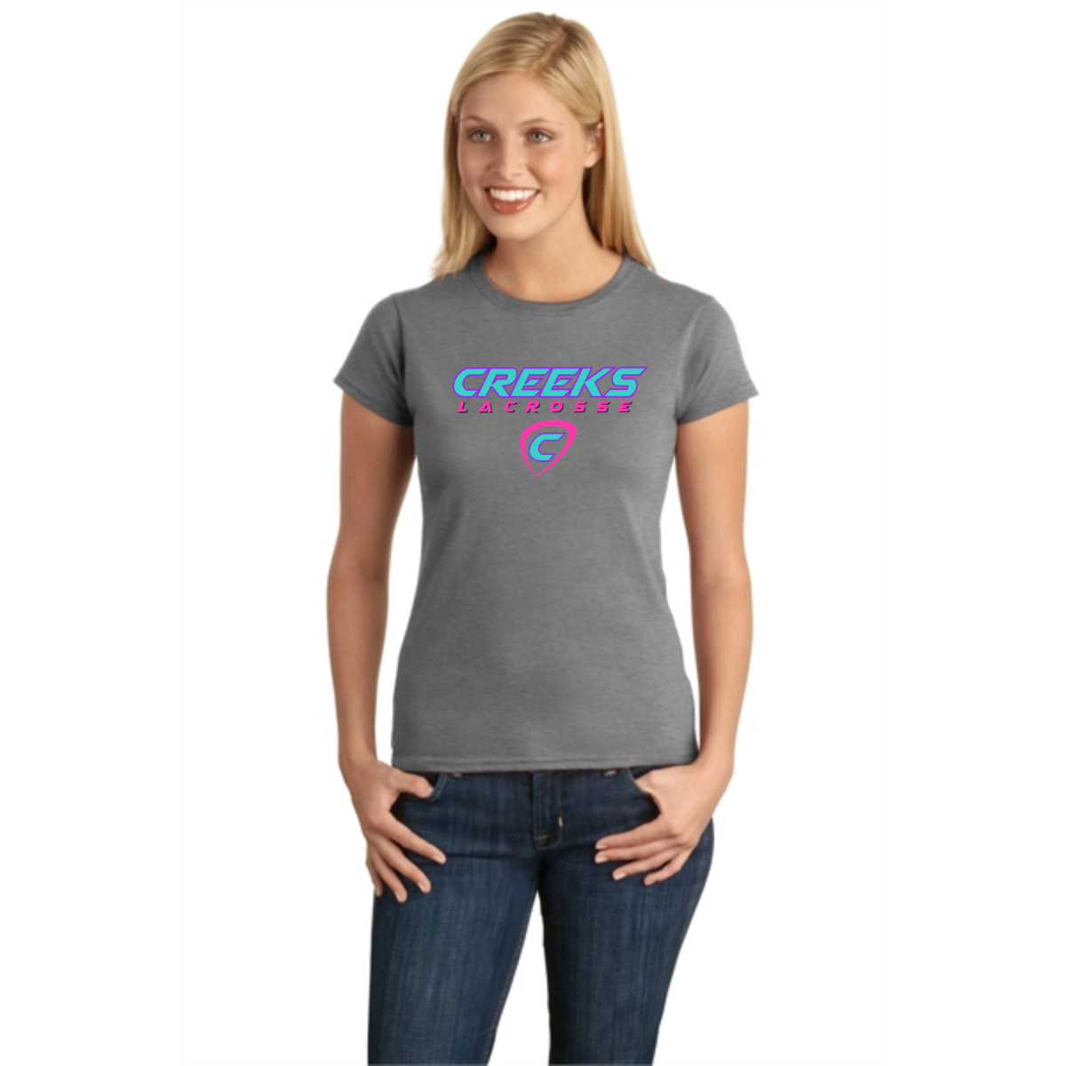Creeks Softstyle Women's T-Shirt. - Creeks Softstyle Women's T-Shirt. - Image 0 of 3