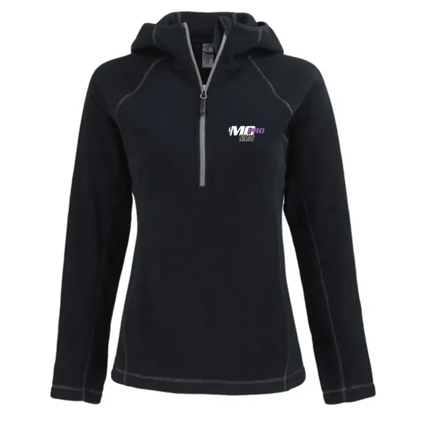 Cutter & Buck - Clique Powder Recycled Fleece Half Zip - Cutter & Buck - Clique Powder Recycled Fleece Half Zip - Image 0 of 1