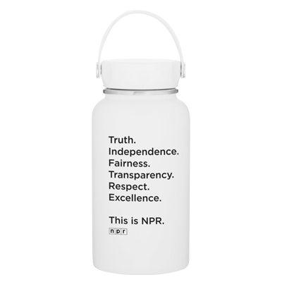 NPR Word List Water Bottle - NPR Word List Water Bottle - Image 0 of 0