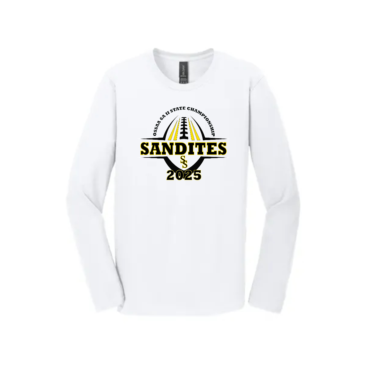 Sandite Adult Championship Long Sleeve T-Shirt. - Sandite Adult Championship Long Sleeve T-Shirt. - Image 2 of 3
