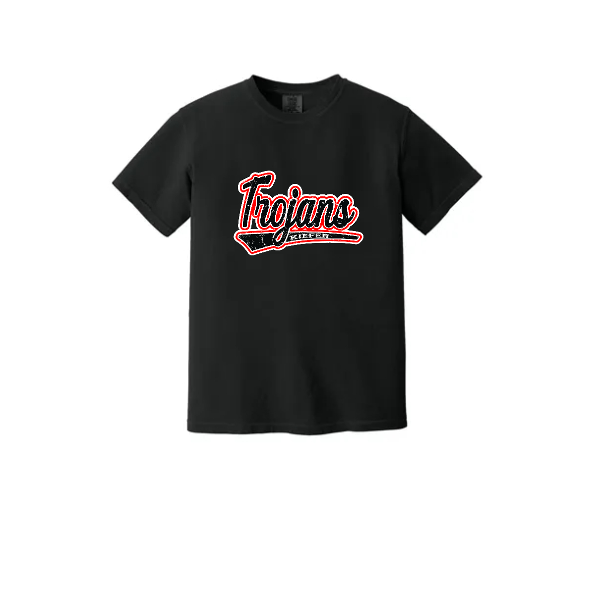 Adult Trojan Banner Shirt Comfort Colors - Adult Trojan Banner Shirt Comfort Colors - Image 2 of 3