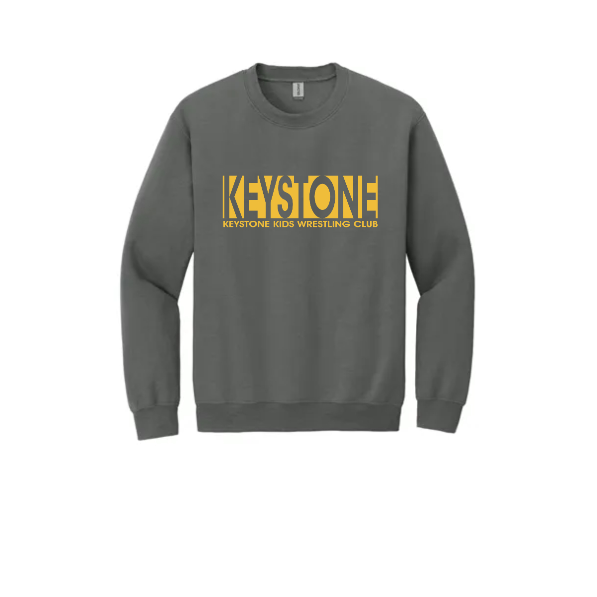 Adult Keystone Outline Crewneck Sweatshirt. - Adult Keystone Outline Crewneck Sweatshirt. - Image 0 of 4