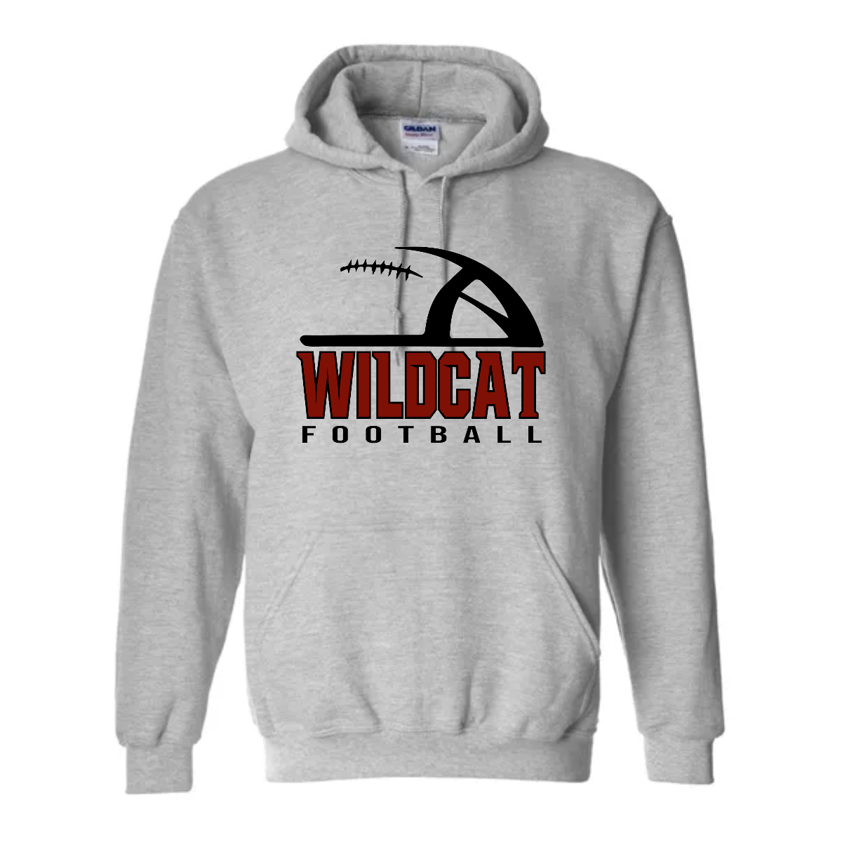 Wildcat Football Hooded Sweatshirt - Wildcat Football Hooded Sweatshirt - Image 0 of 4