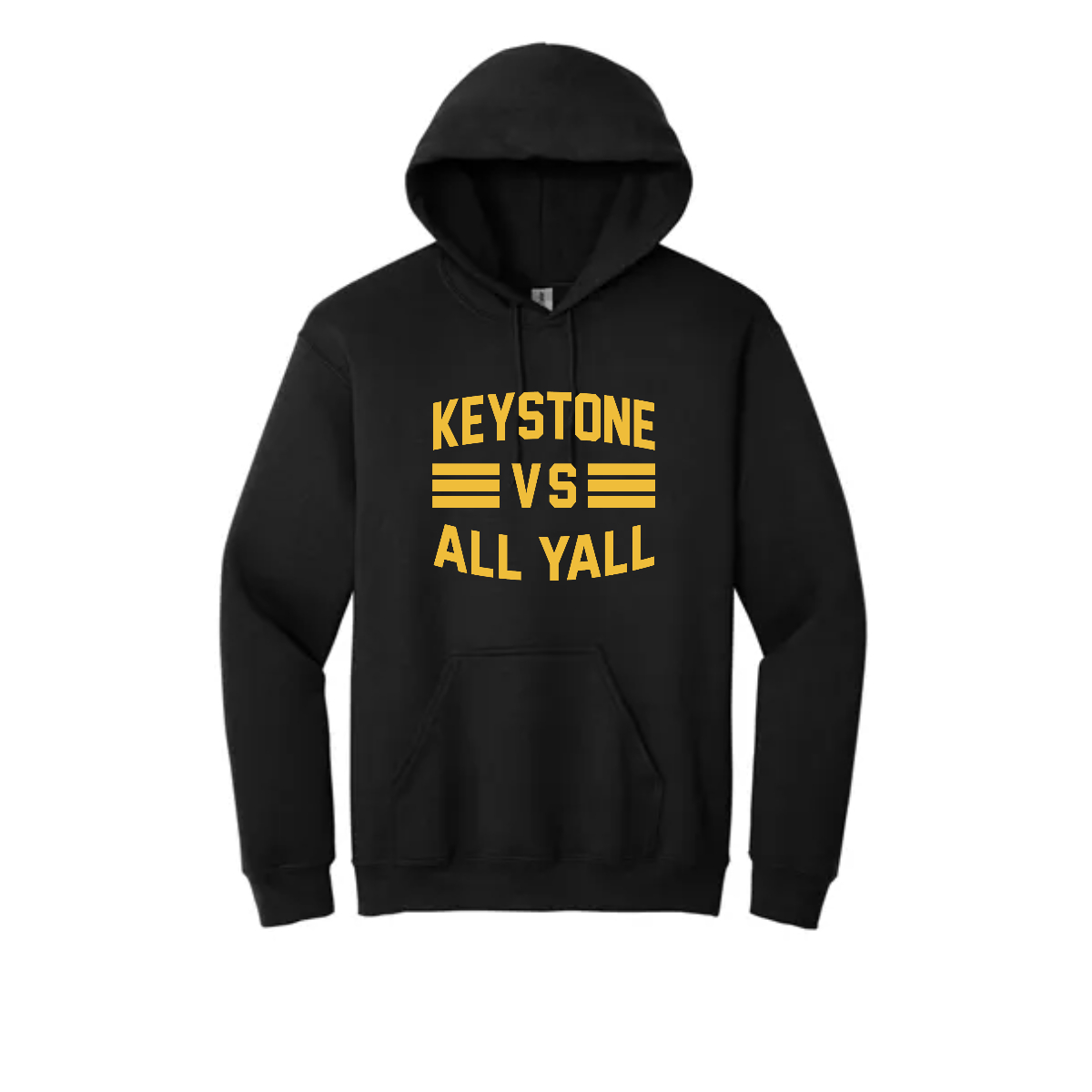 Adult KKWC Puff Vs All Yall Hooded Sweatshirt. - Adult KKWC Puff Vs All Yall Hooded Sweatshirt. - Image 2 of 3