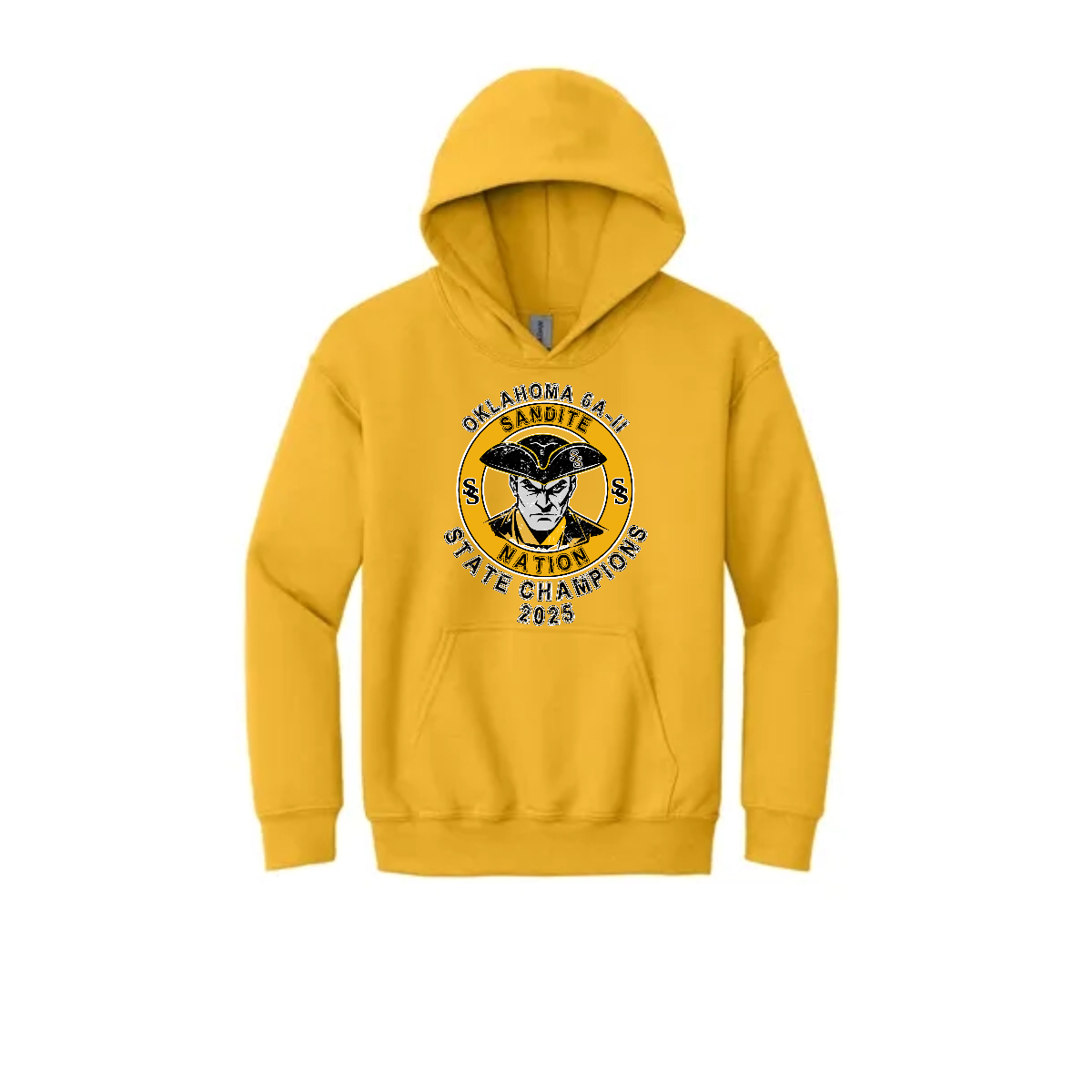 Youth Sandite Champs focus Hooded Sweatshirt. - Youth Sandite Champs focus Hooded Sweatshirt. - Image 1 of 3