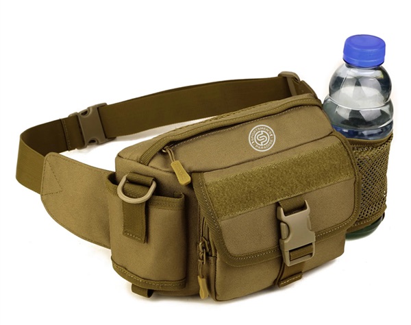 Tactical Waist Pack Pouch With Water Bottle Pocket Holder - Tactical Waist Pack Pouch With Water Bottle Pocket Holder - Image 0 of 0