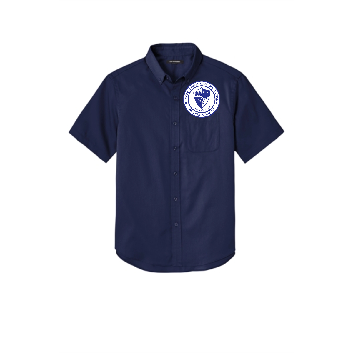 Port Authority Short Sleeve SuperPro React Twill Shirt. - Port Authority Short Sleeve SuperPro React Twill Shirt. - Image 2 of 4
