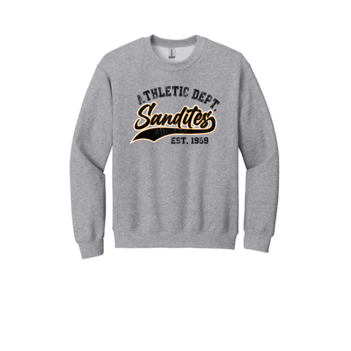 Sandites Athletic Dept Adult Crewneck Sweatshirt. - Sandites Athletic Dept Adult Crewneck Sweatshirt. - Image 0 of 3