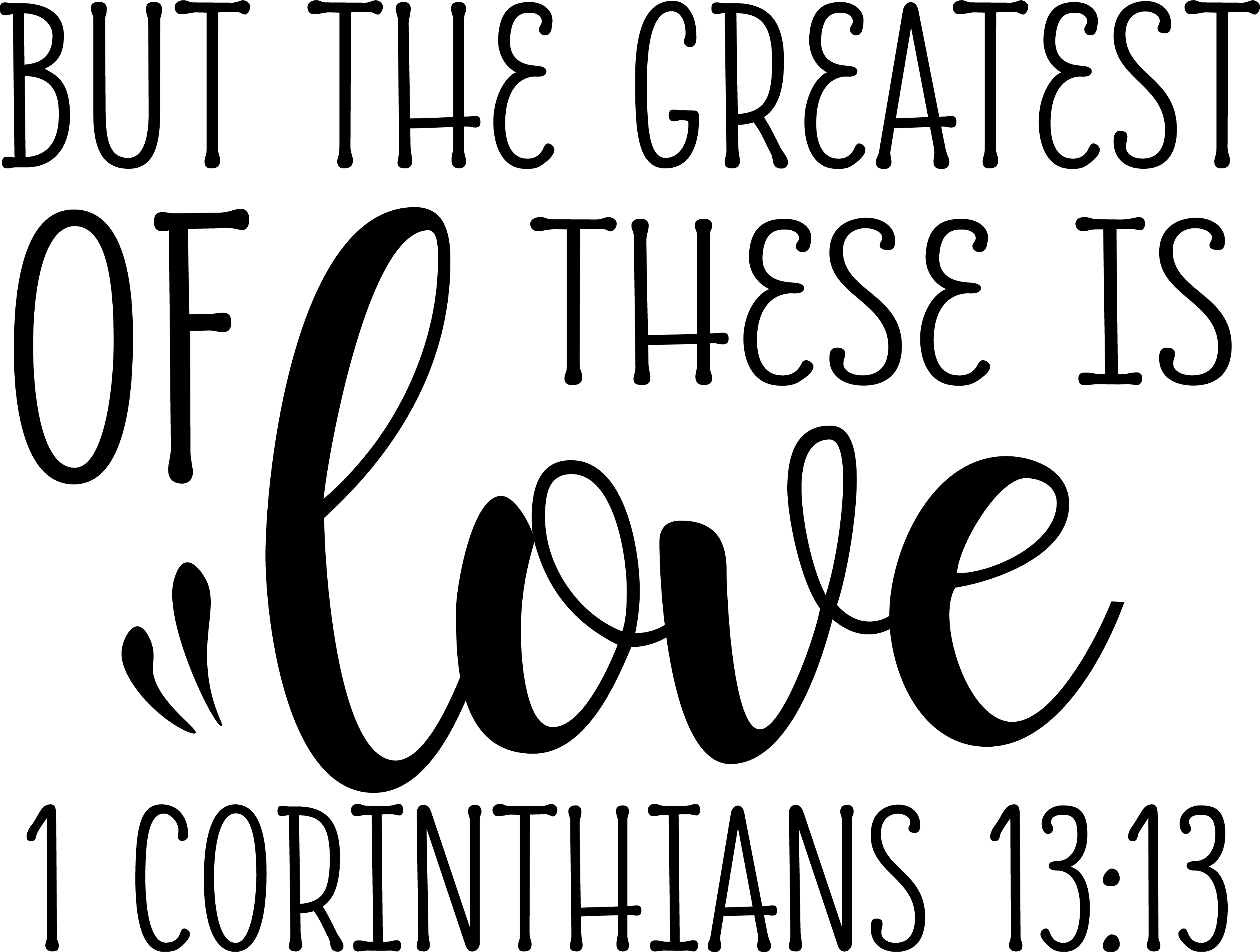 Greatest of these is LOVE T shirt - Greatest of these is LOVE T shirt - Image 1 of 3