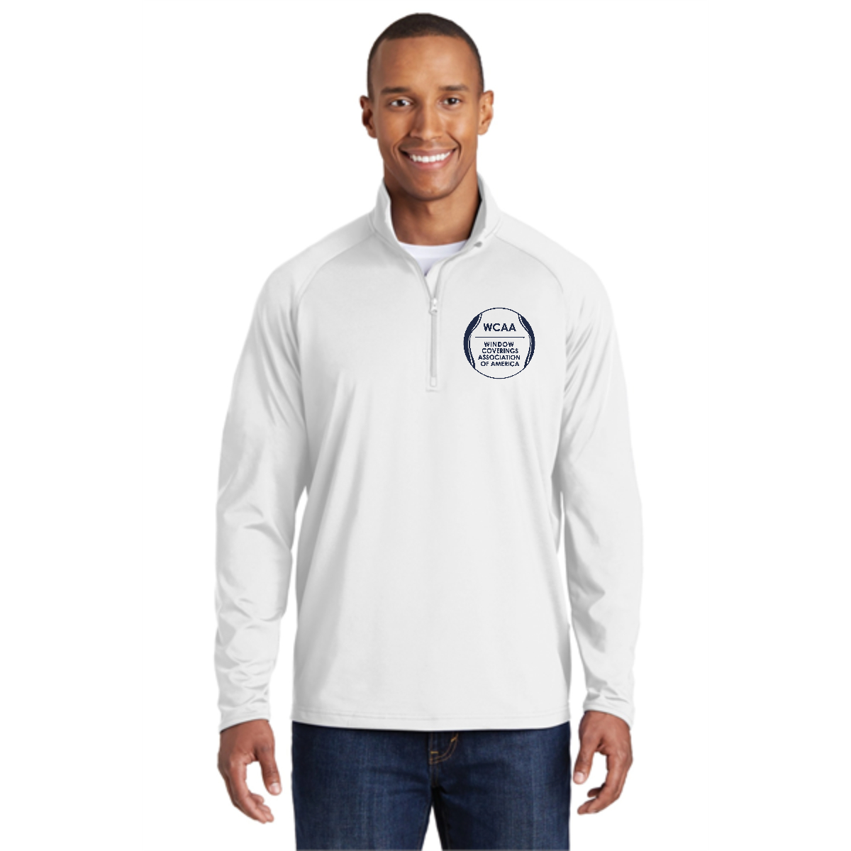Sport-Tek Sport-Wick Stretch 1/4-Zip Pullover.
