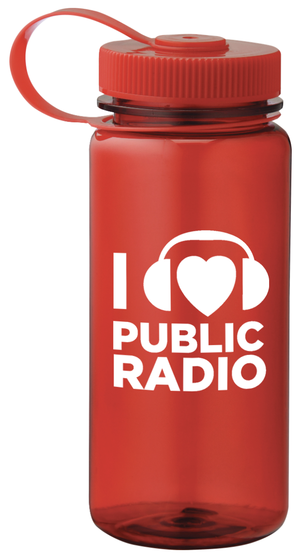 I "Heart" Public Radio BPA-Free Water Bottle - I "Heart" Public Radio BPA-Free Water Bottle - Image 0 of 0