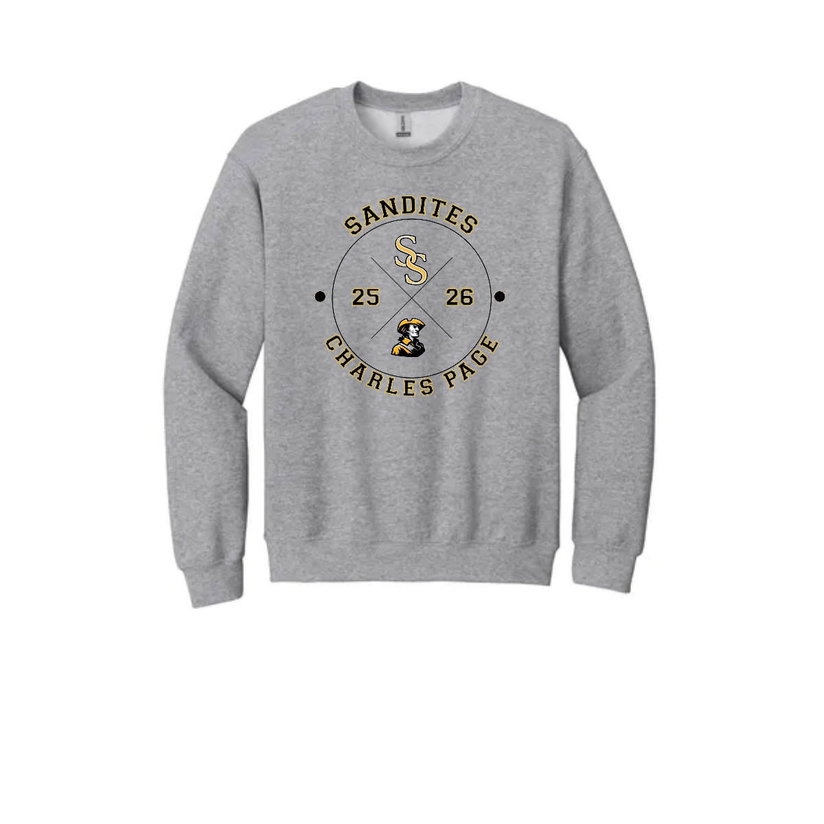 Sandite Classic Crewneck Sweatshirt. - Sandite Classic Crewneck Sweatshirt. - Image 2 of 3
