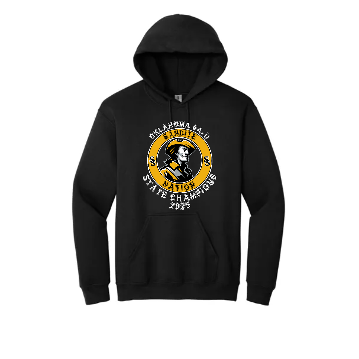 Sandite Champs classic Adult Hooded Sweatshirt. - Sandite Champs classic Adult Hooded Sweatshirt. - Image 0 of 3