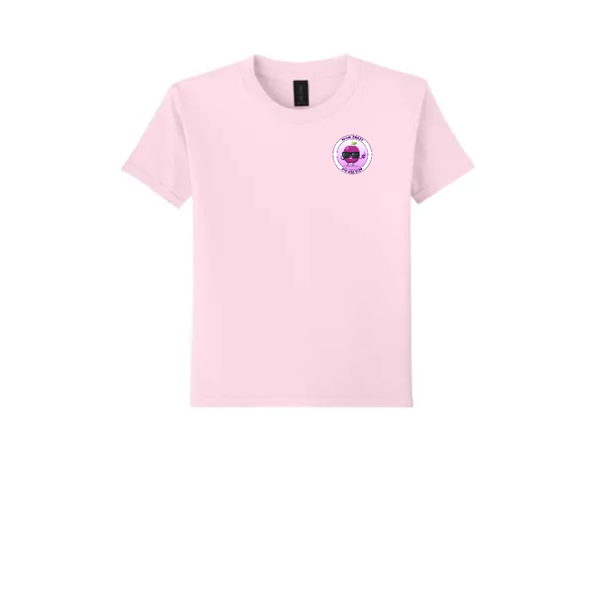 Youth Plum Crazy Nutrition T-Shirt - Youth Plum Crazy Nutrition T-Shirt - Image 6 of 6