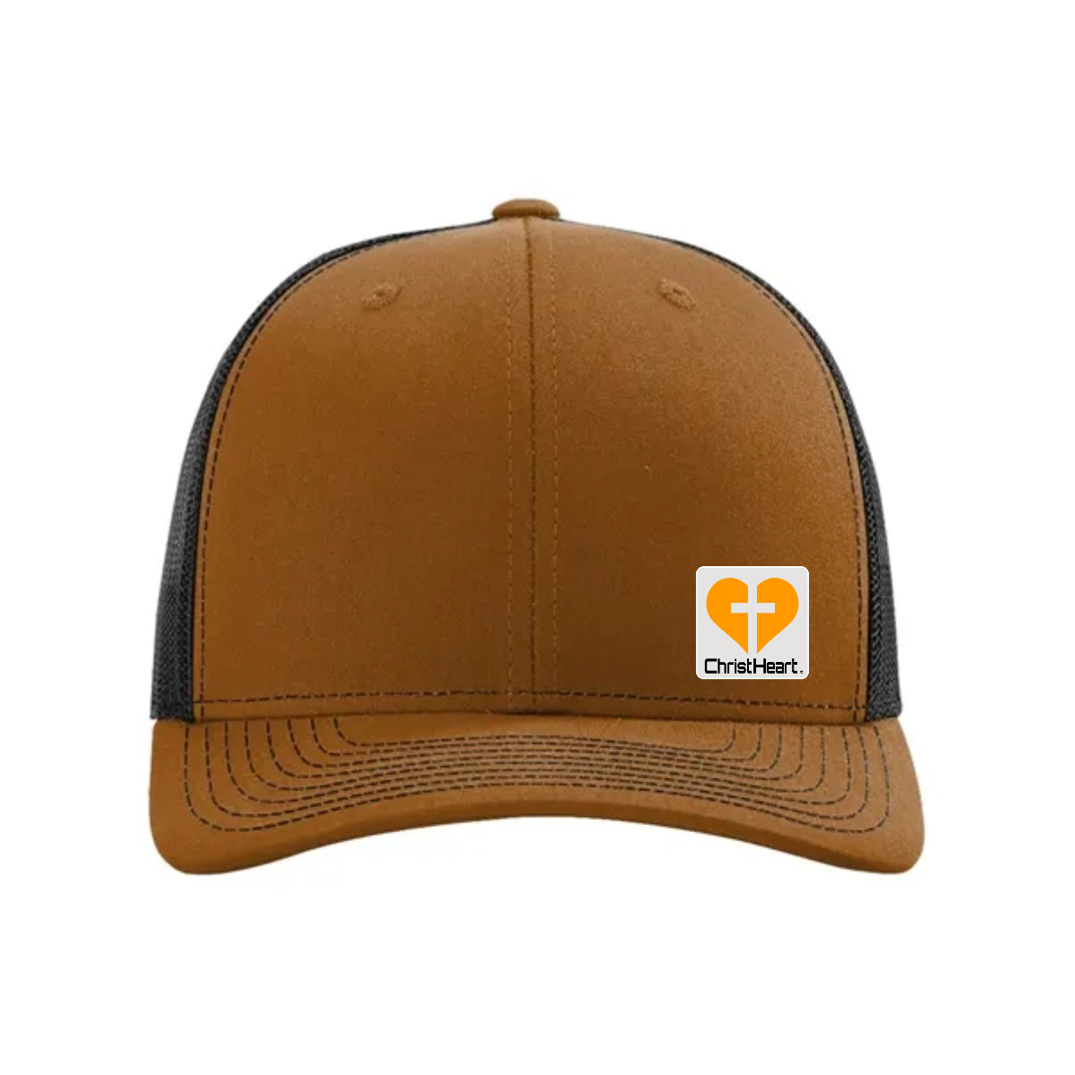 Christ+Heart Embroidered Richardson 112 Snapback Trucker Cap - Christ+Heart Embroidered Richardson 112 Snapback Trucker Cap - Image 2 of 4