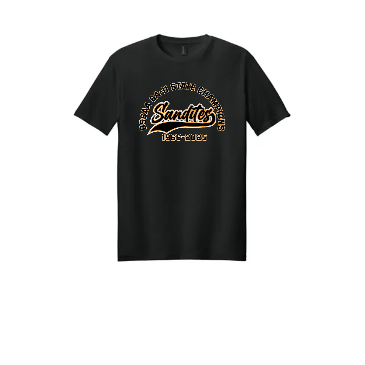 Sandites State Championship 66-25 Adult T-shirt - Sandites State Championship 66-25 Adult T-shirt - Image 1 of 4
