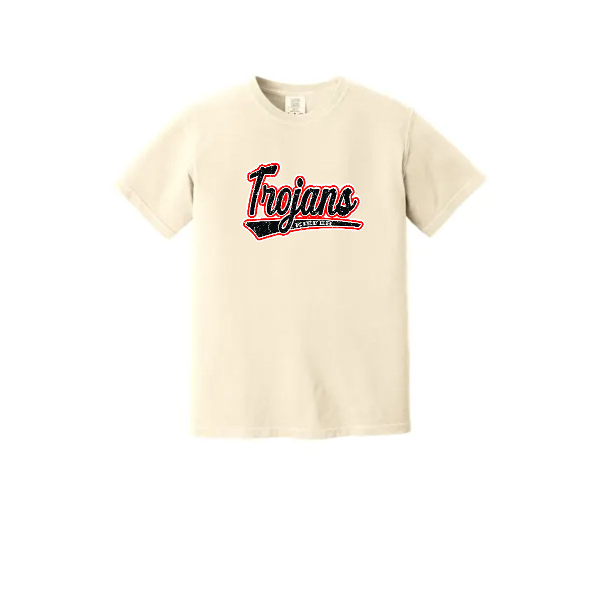 Adult Trojan Banner Shirt Comfort Colors - Adult Trojan Banner Shirt Comfort Colors - Image 0 of 3