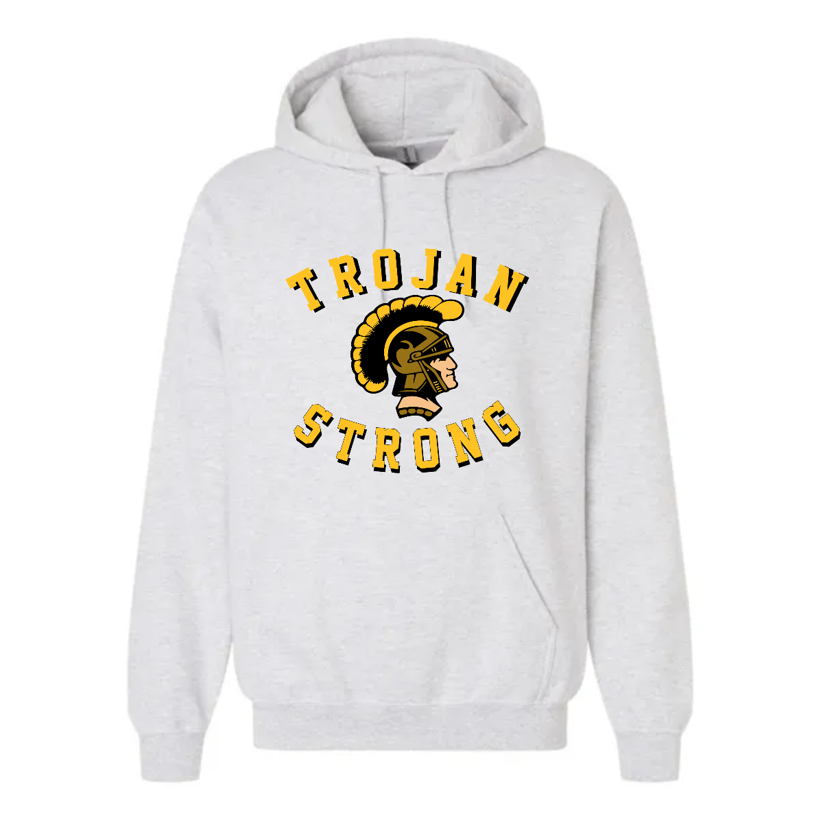Trojan Strong Logo Hooded Sweatshirt - Trojan Strong Logo Hooded Sweatshirt - Image 2 of 3