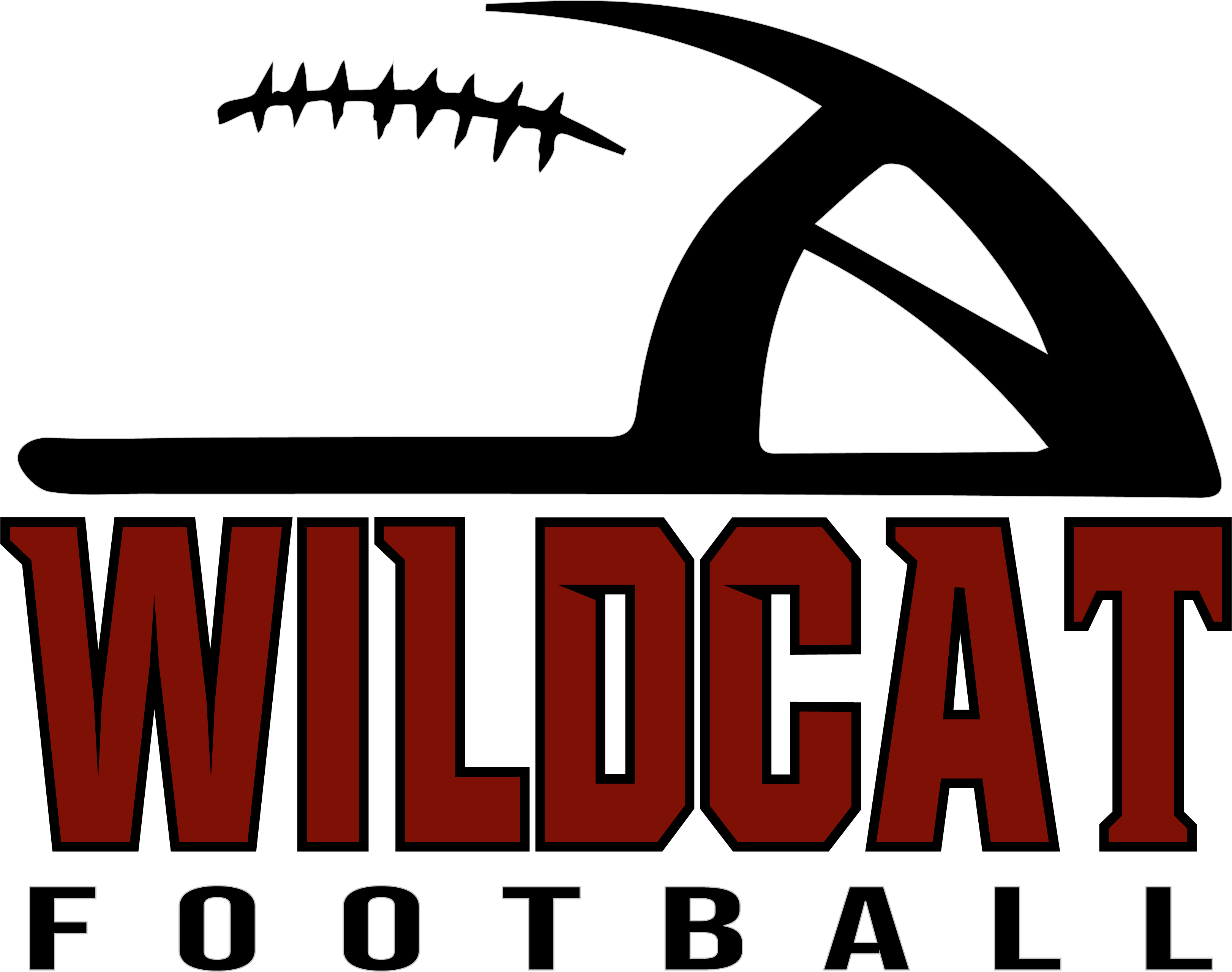Wildcat Football Hooded Sweatshirt - Wildcat Football Hooded Sweatshirt - Image 1 of 4