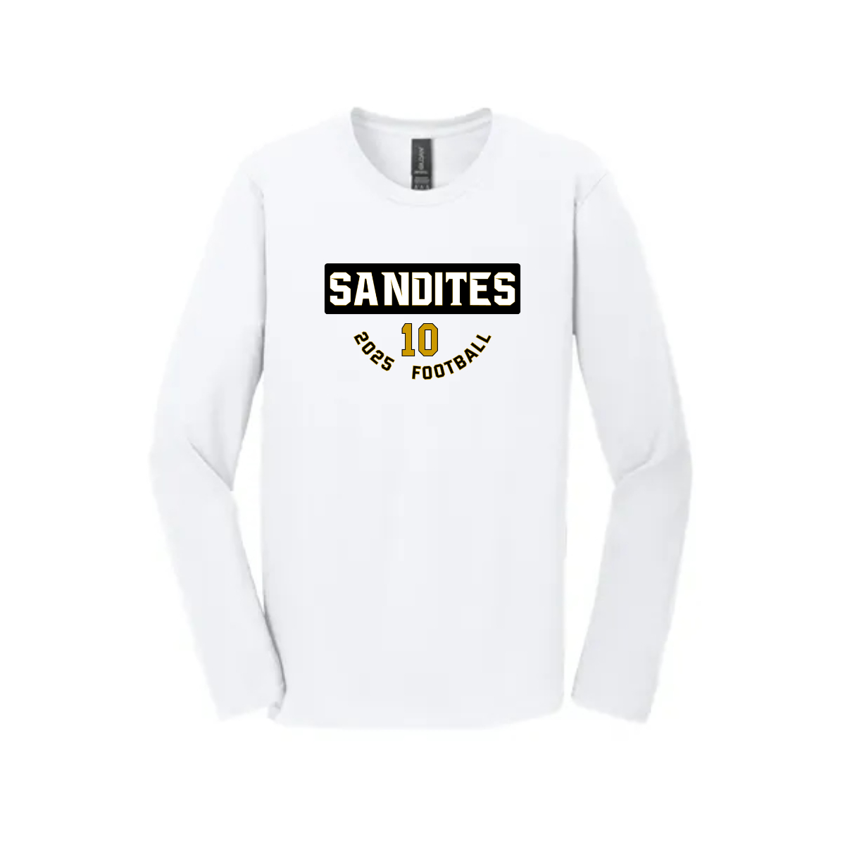 Sandite Team Long Sleeve T-Shirt. - Sandite Team Long Sleeve T-Shirt. - Image 2 of 2