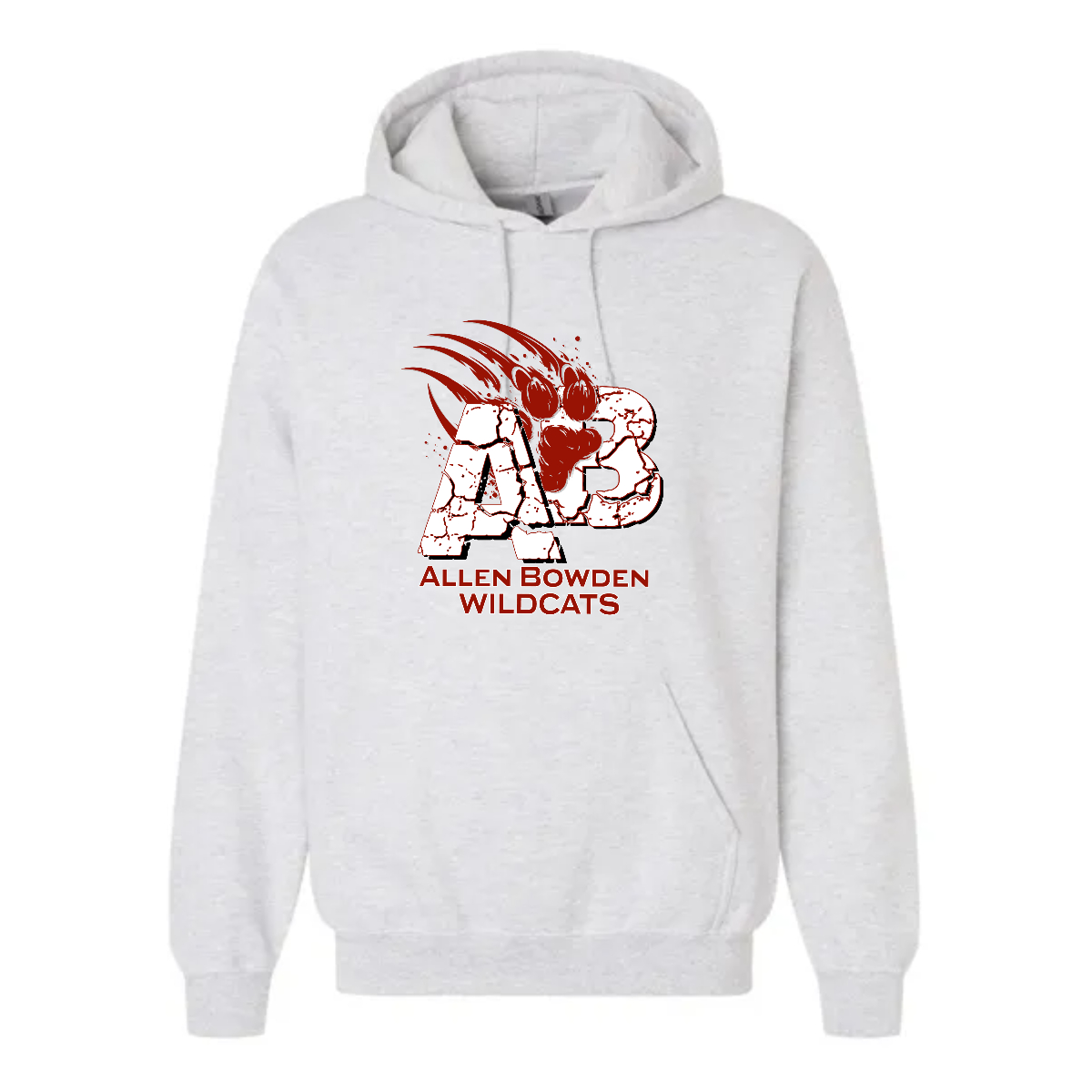 Wildcat Paw Hooded Sweatshirt - Wildcat Paw Hooded Sweatshirt - Image 0 of 4