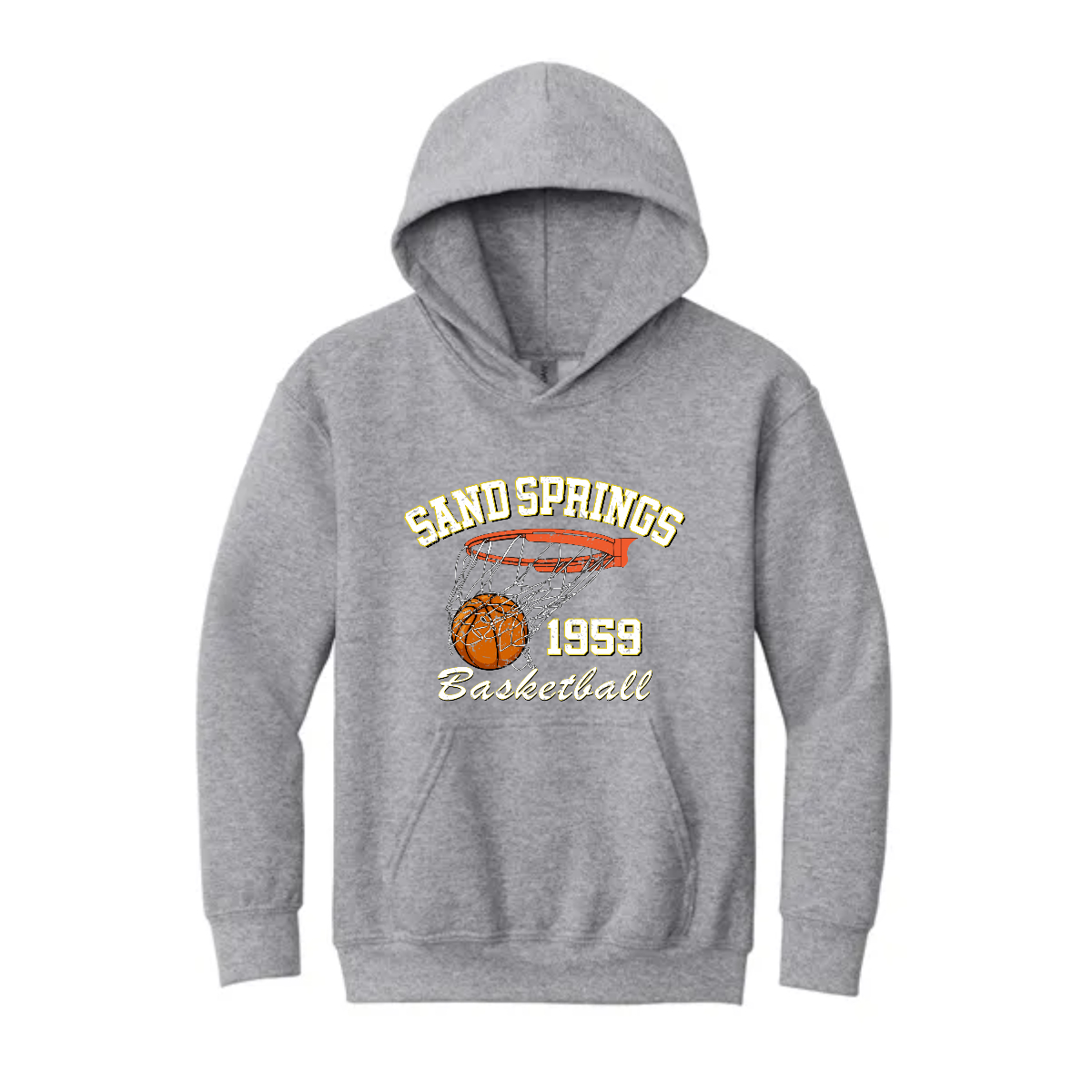 Sandite History BB Youth Hooded Sweatshirt. - Sandite History BB Youth Hooded Sweatshirt. - Image 2 of 2