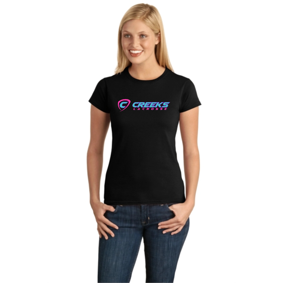 Creeks Softstyle Women's T-Shirt. - Creeks Softstyle Women's T-Shirt. - Image 0 of 2