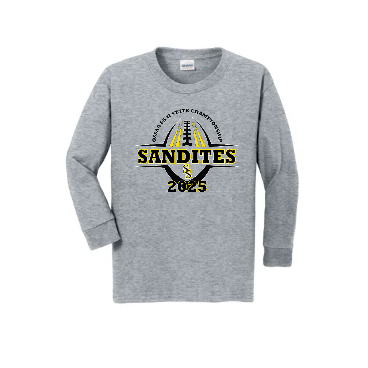Youth Sandite Championship Long Sleeve T-Shirt. - Youth Sandite Championship Long Sleeve T-Shirt. - Image 2 of 4