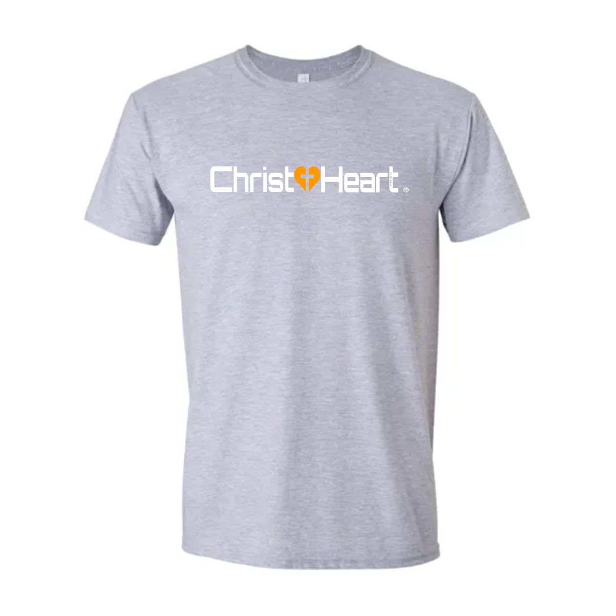 T-Shirt / Christ+Heart White Logo - T-Shirt / Christ+Heart White Logo - Image 1 of 5