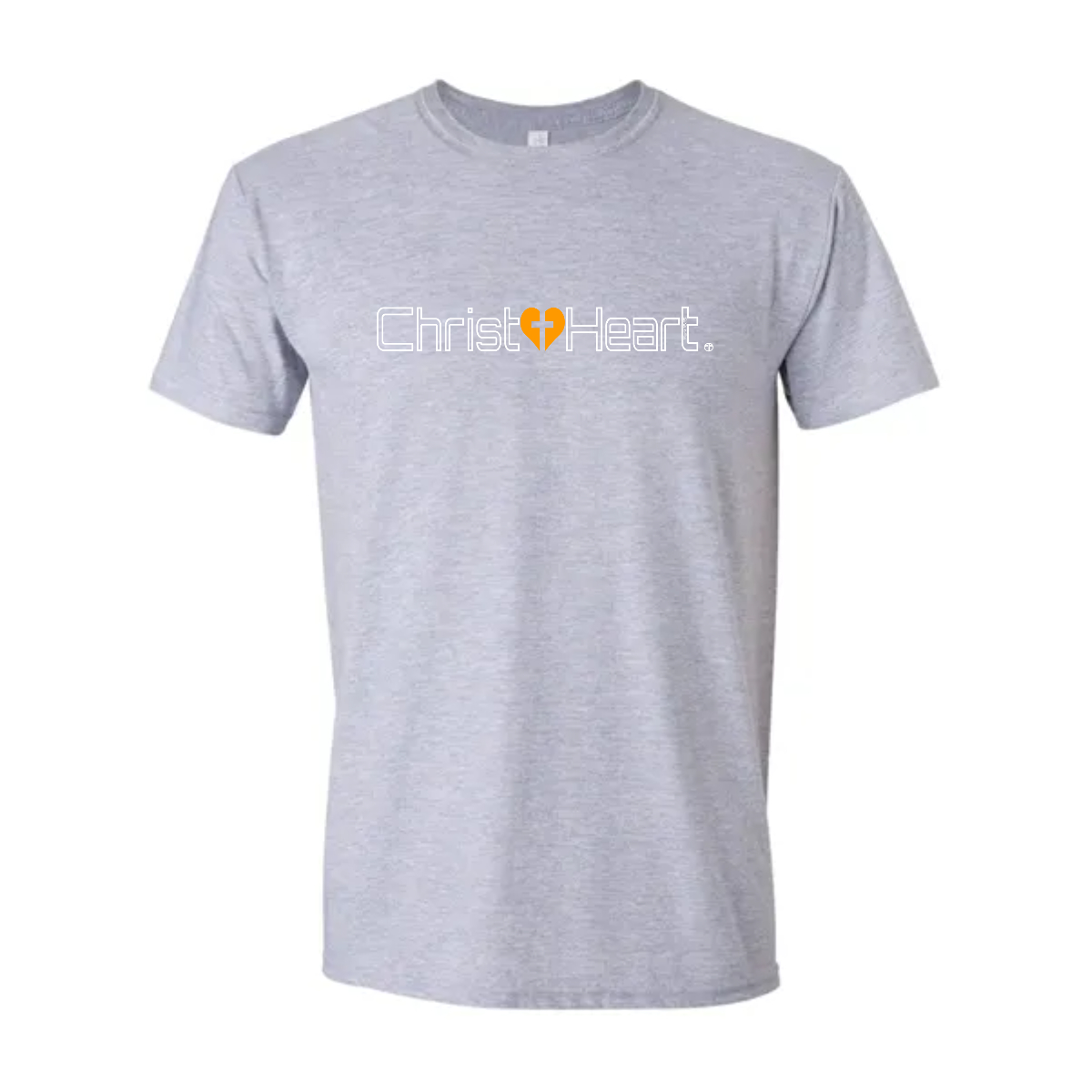 T-Shirt / Christ+Heart White Outline Logo - T-Shirt / Christ+Heart White Outline Logo - Image 2 of 5