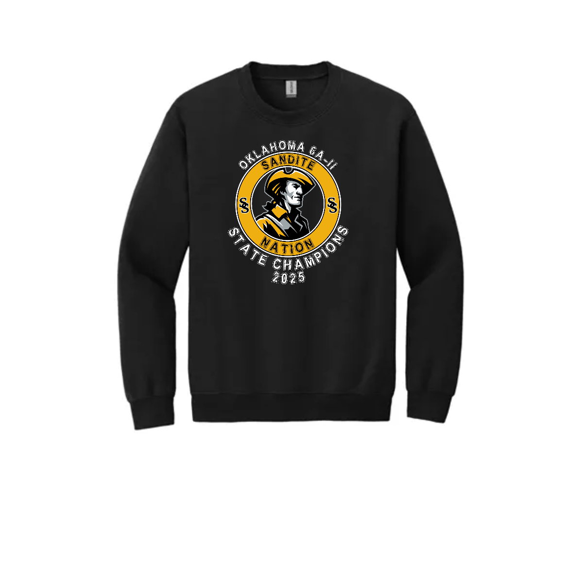 Sandite Champs Classic Adult Crewneck Sweatshirt. - Sandite Champs Classic Adult Crewneck Sweatshirt. - Image 2 of 3