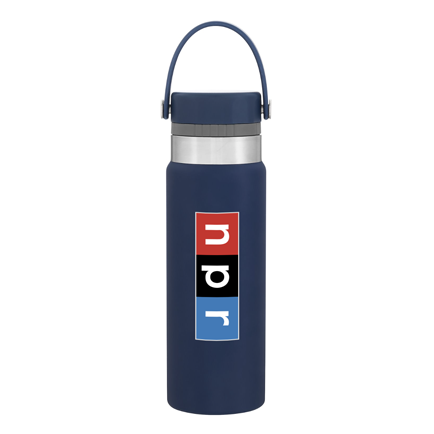 NPR® 25 oz h2go Stainless Insulated Bottle with Handle - NPR® 25 oz h2go Stainless Insulated Bottle with Handle - Image 0 of 0