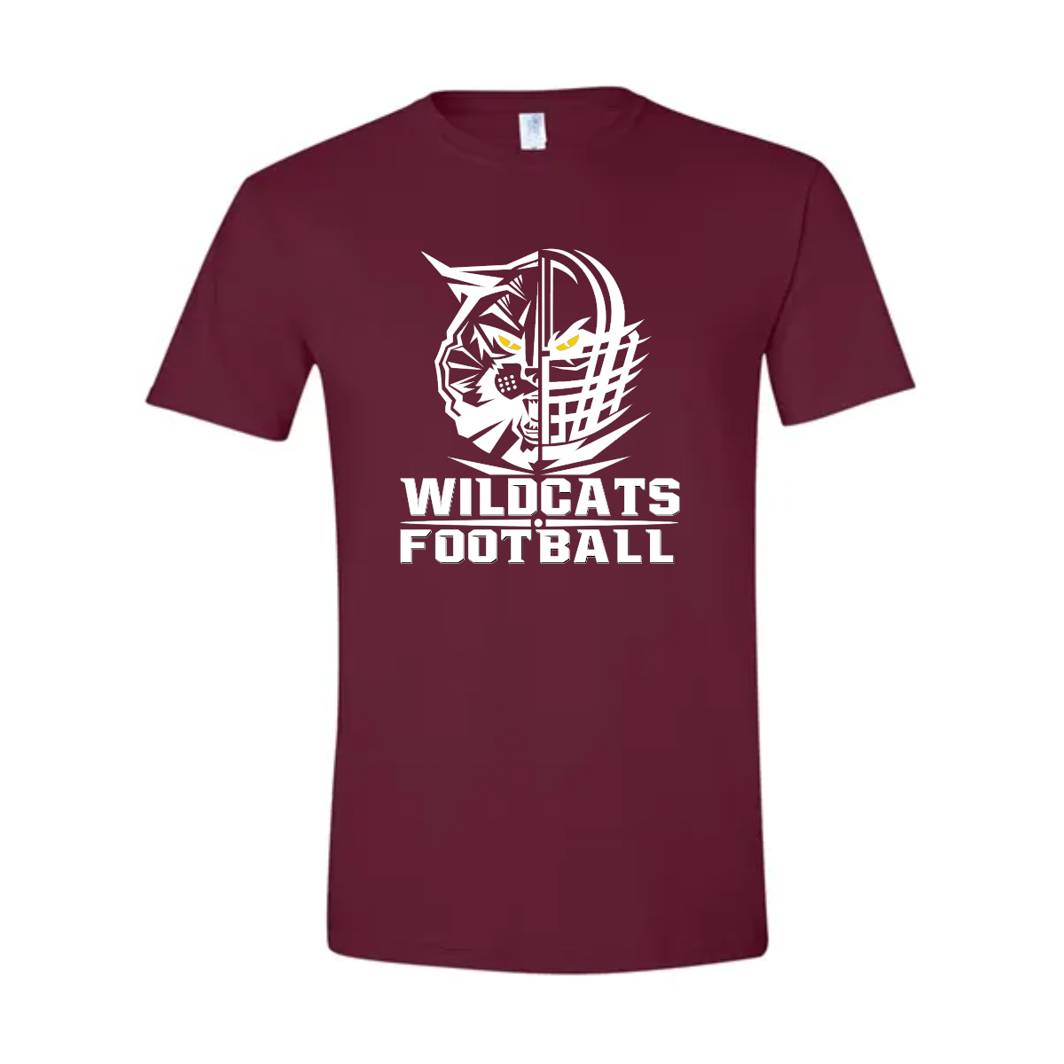 Wildcats football split T-shirt - Wildcats football split T-shirt - Image 2 of 4
