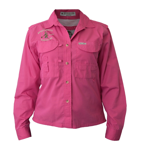 Ladies' Long Sleeve Fishing Shirt - Ladies' Long Sleeve Fishing Shirt - Image 0 of 5
