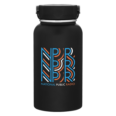 NPR Retro 90s 33 oz Stainless Water Bottle - NPR Retro 90s 33 oz Stainless Water Bottle - Image 0 of 0