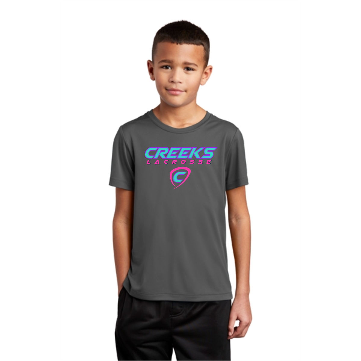 Creeks Youth Posi-UV Pro Tee. - Creeks Youth Posi-UV Pro Tee. - Image 1 of 3