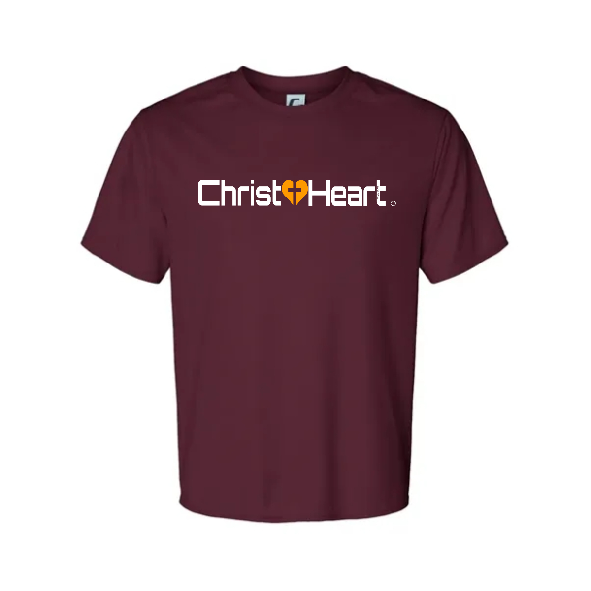 T-shirt / Christ+Heart White Performance - T-shirt / Christ+Heart White Performance - Image 0 of 6