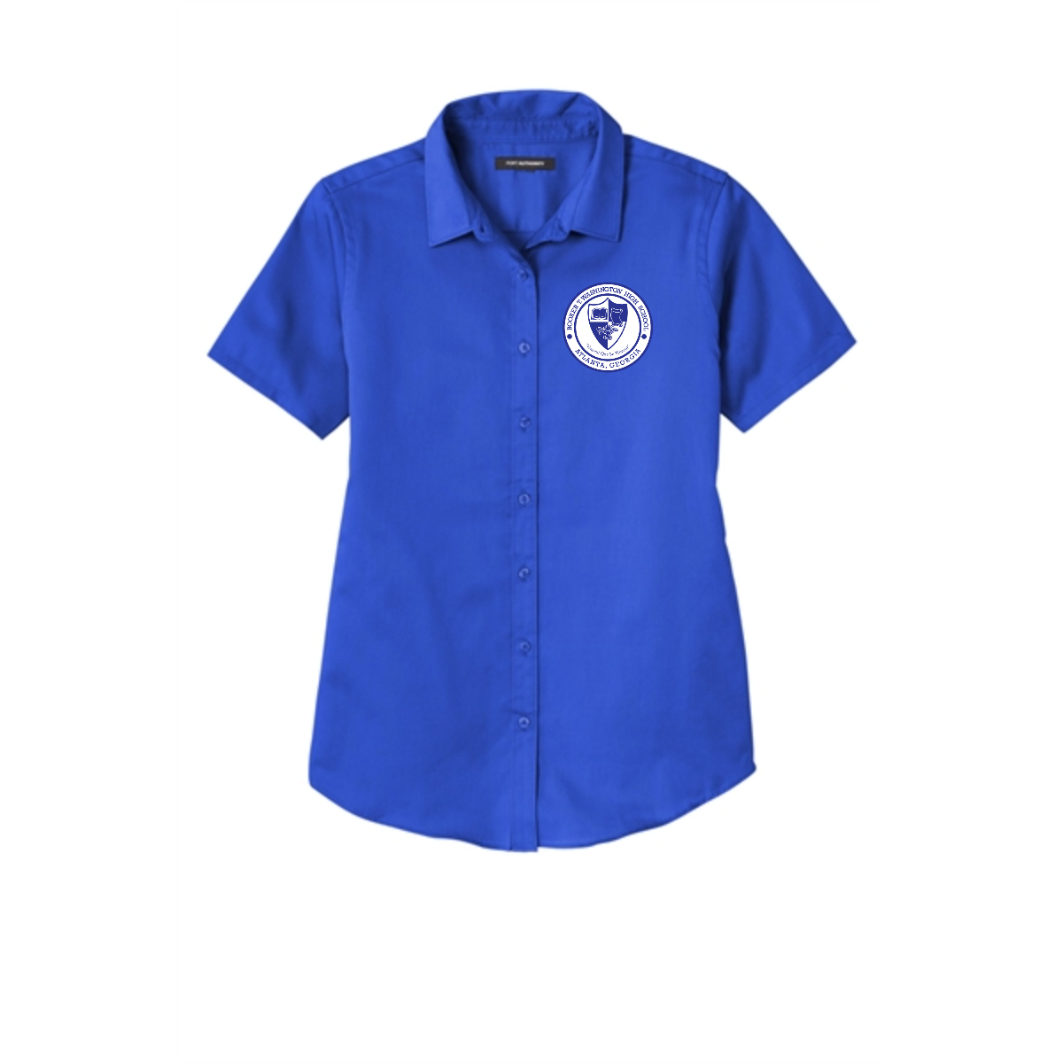 Port Authority Women's Short Sleeve SuperPro React Twill ... - Port Authority Women's Short Sleeve SuperPro React Twill ... - Image 3 of 4
