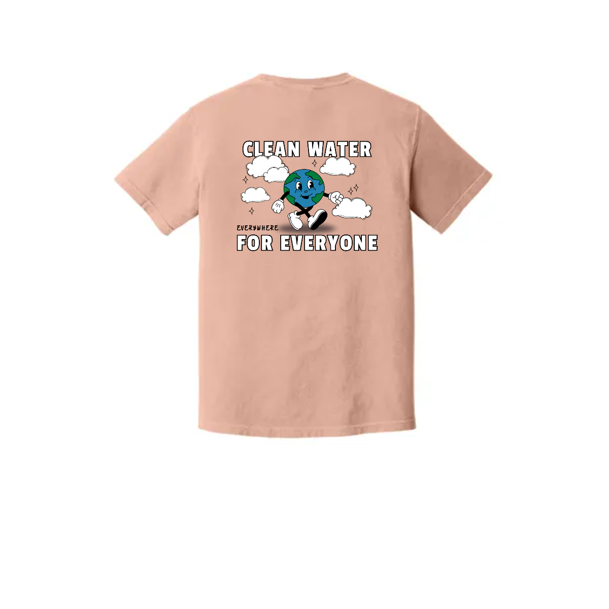 Clean Water Everywhere Comfort Colors Tee - Clean Water Everywhere Comfort Colors Tee - Image 6 of 8