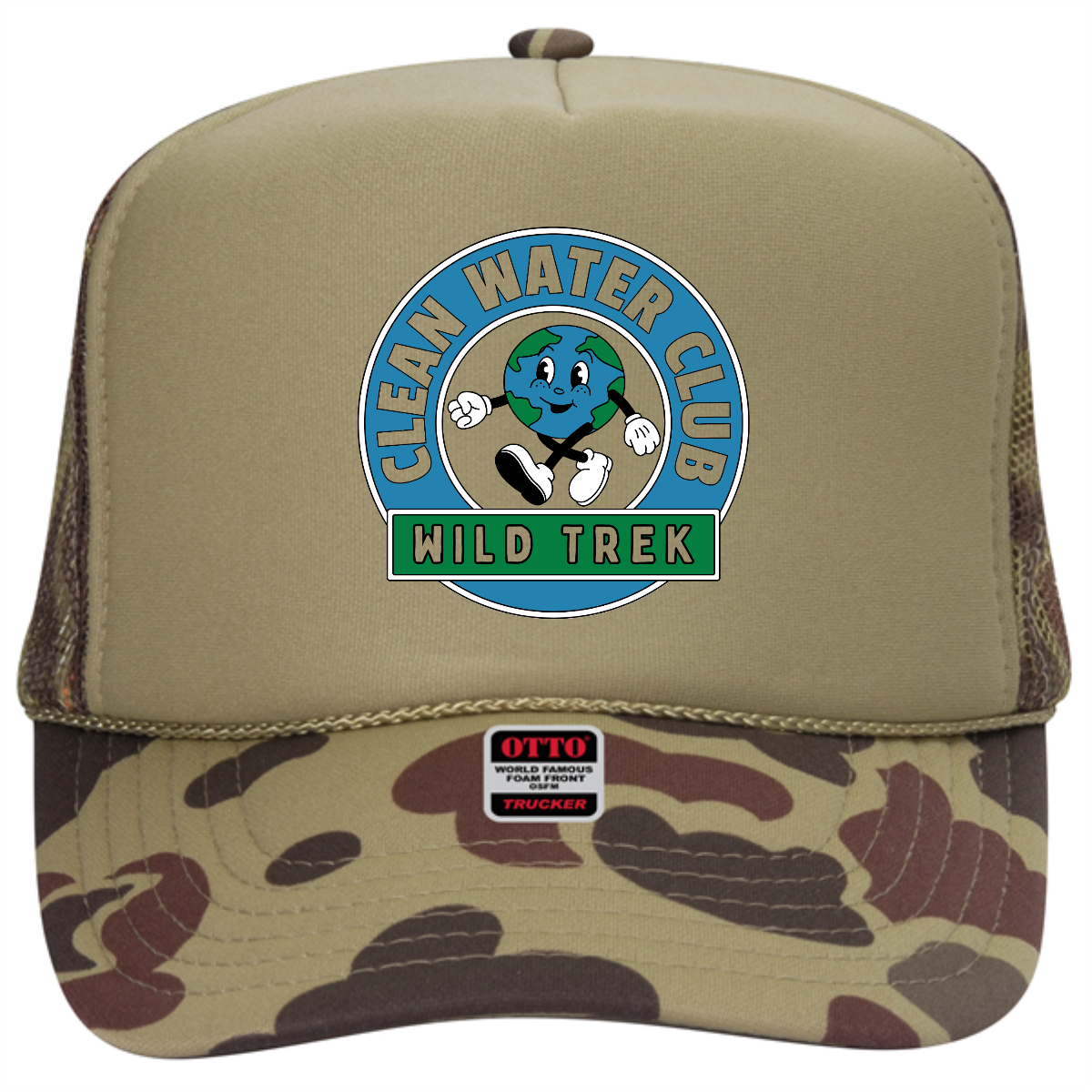 Clean Water Club Trucker Hat - Clean Water Club Trucker Hat - Image 2 of 3