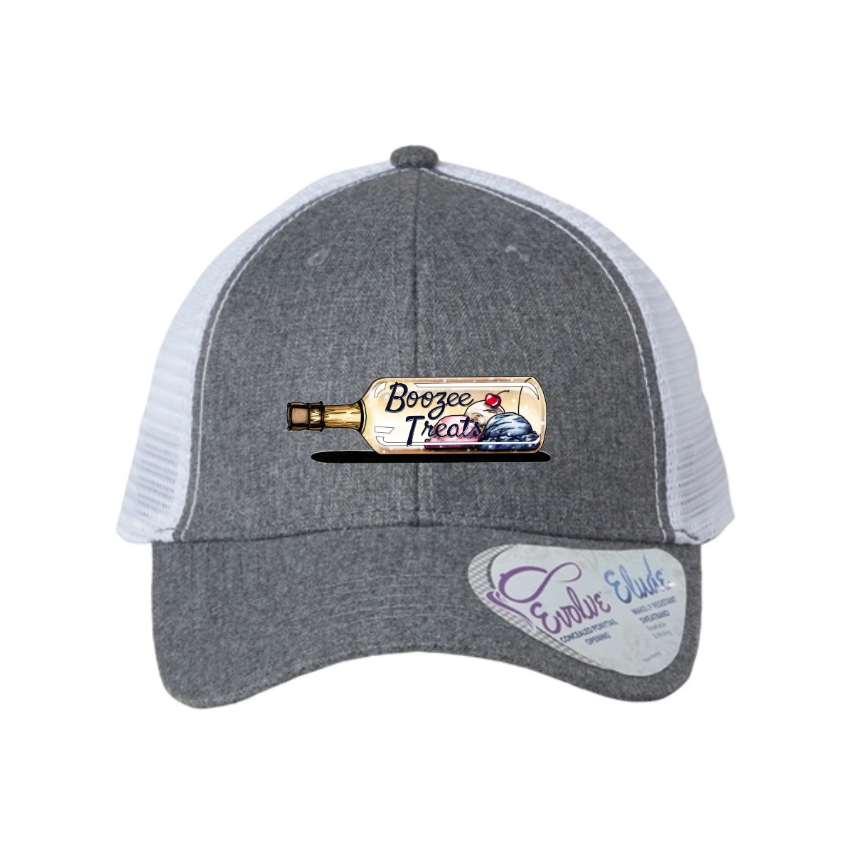 Boozee Concealed Ponytail Trucker Hat - Boozee Concealed Ponytail Trucker Hat - Image 0 of 26
