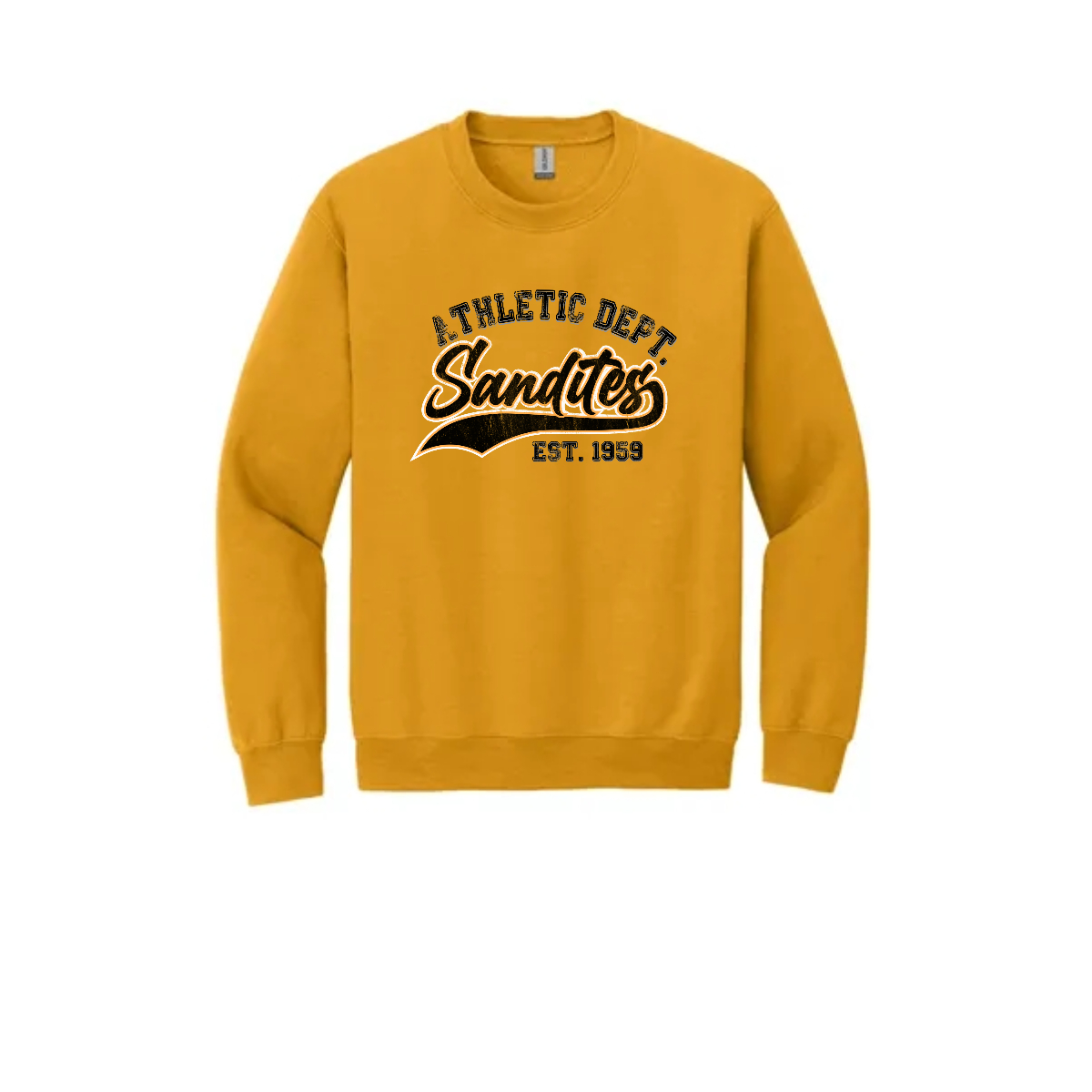 Sandites Athletic Dept Adult Crewneck Sweatshirt. - Sandites Athletic Dept Adult Crewneck Sweatshirt. - Image 1 of 3
