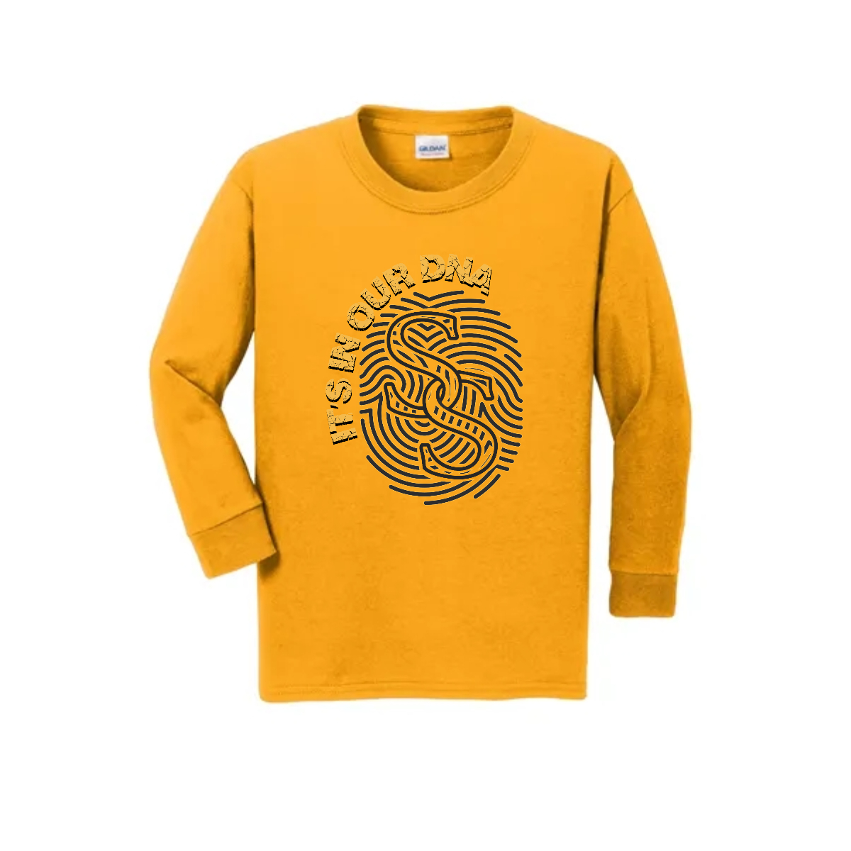 Sandite DNA Youth Long Sleeve T-Shirt. - Sandite DNA Youth Long Sleeve T-Shirt. - Image 1 of 3